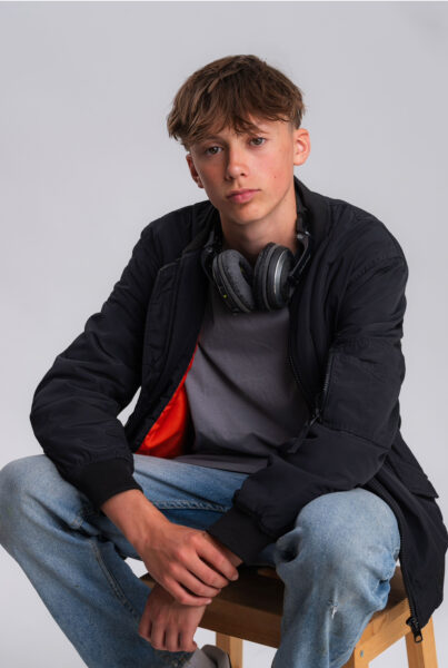 tiener model jongen